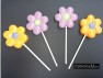 534 Flower Chocolate or Hard Candy Lollipop Mold